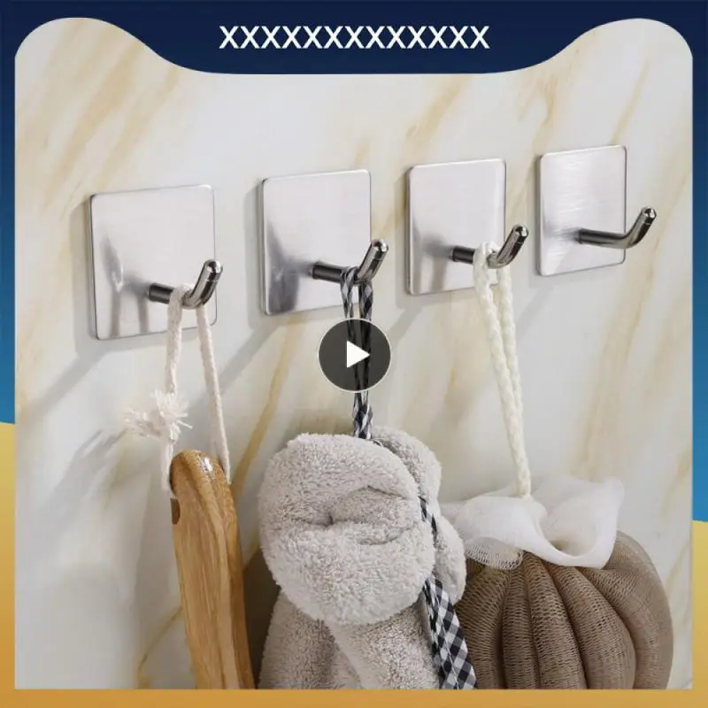 

Traceless Towel Hanger Hook Bathroom Sticky Kitchen Wall Robe Hooks Hanger Storage Holder Cloth Hanger For Drying Towel Racks