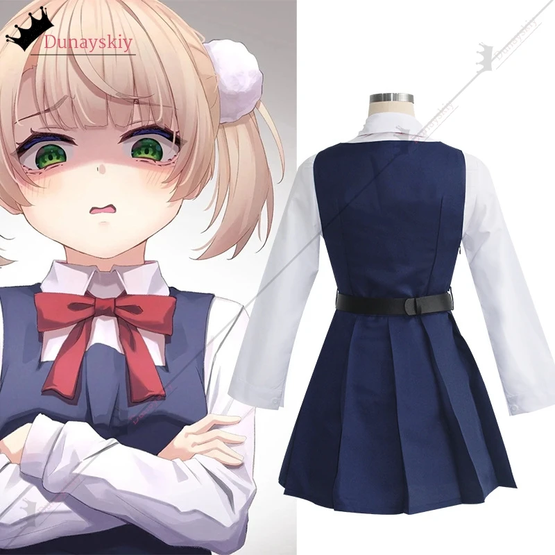 Shigure Ui Косплей Костюм Митака Аса Cos Одежда Парик JK Девушка Школьная Форма