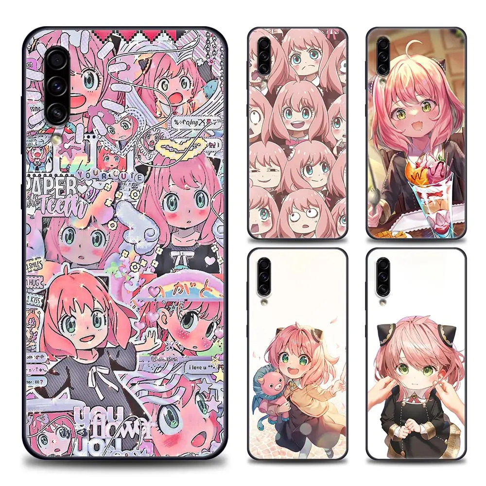 

Cute SPY x FAMILY Anime Cartoon Comic Phone Case For Samsung Galaxy A90 A80 A70 A70S A60 A50 A40 A30 A30S A20S A20E A10 A10E A9