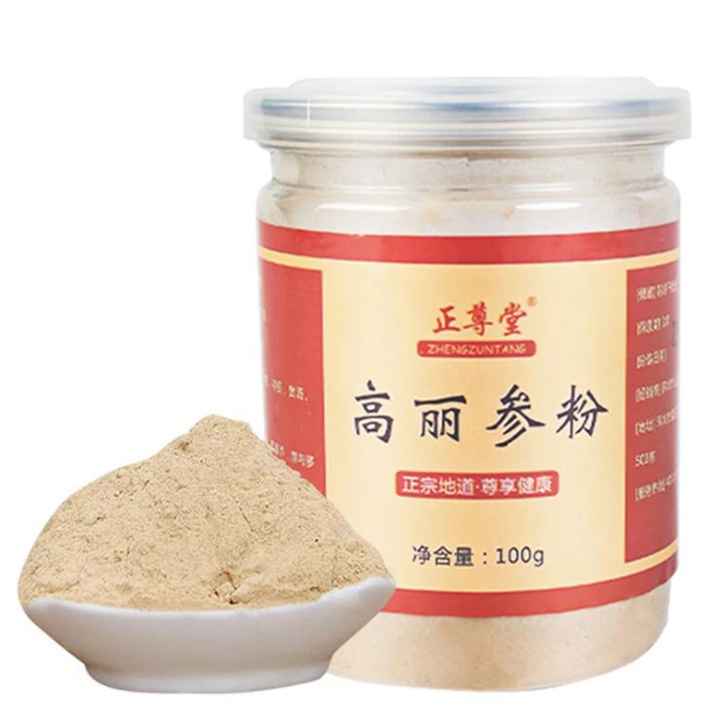 

100g/Bottle Natural Organic Korean Ginseng Powder
