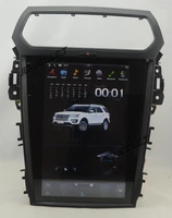 12 1 tesla style vertical screen android 9 0 six core car video radio navigation for ford explorer 2011 2019