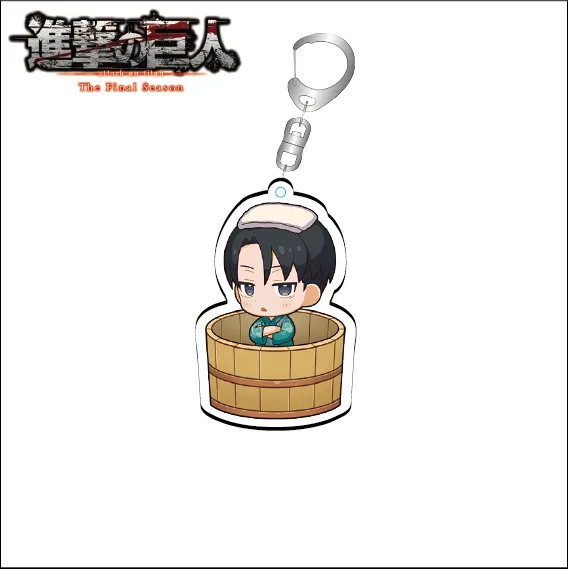 Мерч по Attack On Titan: Прозрачный акриловый брелок-подставка с Эреном, Леви, Микасой, настольное украшение, подарок для друзей и девушек, милые аксессуары (art.: 3920daf72eb83) - 3920daf72eb83