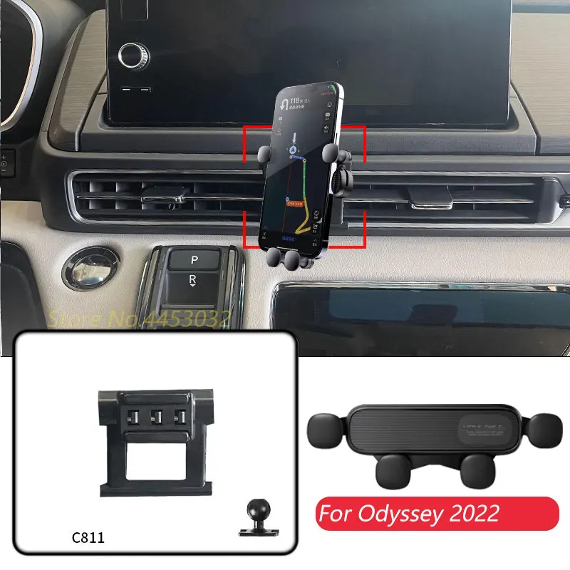 Держатель для автомобиля Honda Odyssey 2022 регулируемый горизонтальный кронштейн GPS