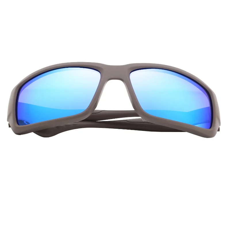 Брендовые поляризационные солнцезащитные очки мужские зеркальные Fantail