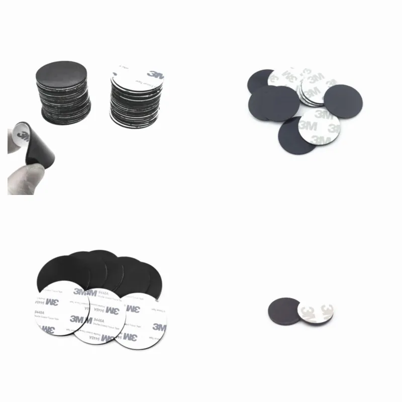 

Самоклеящийся магнитный диаметр 15-40 мм, толщина: 1-2 мм, круглый резиновый гибкий маленький липкий магнитный диск для фото и холодильника