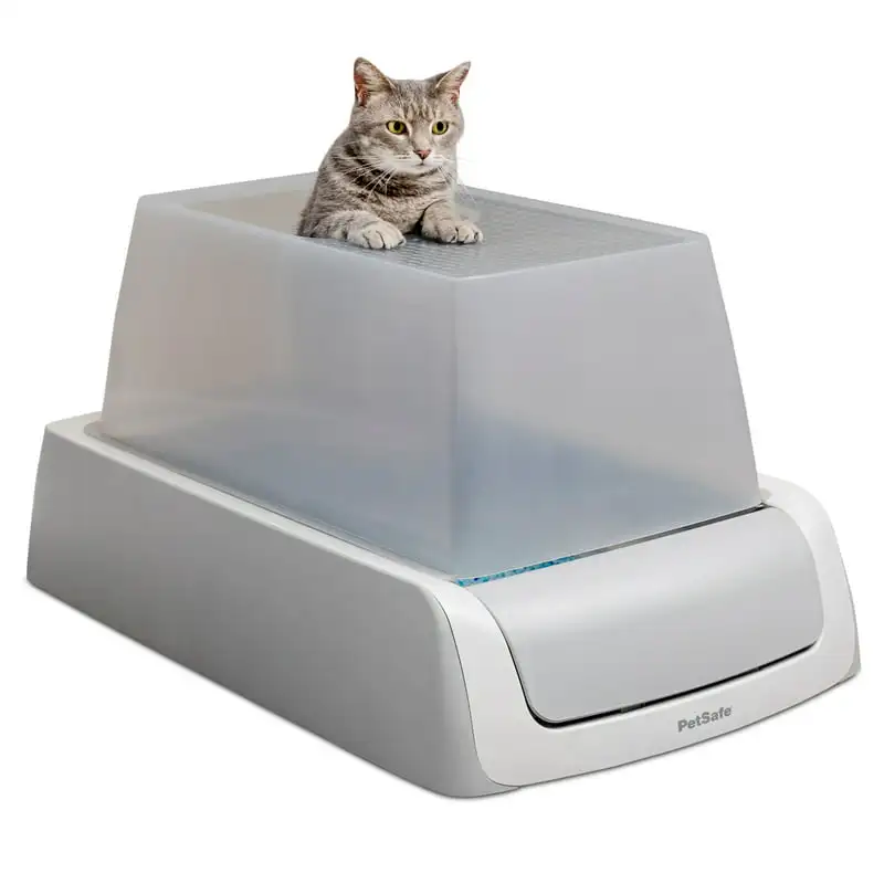 

ScoopFree Complete Plus Automatic Cleaning Cat Litter Box, Top-Entry Covered