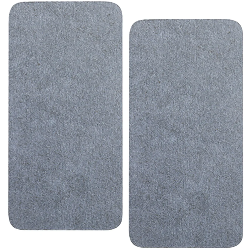 

2Pcs Countertop Water Absorbent Pad Drink Coasters Soap Holder Pad for Kitchen Bathroom