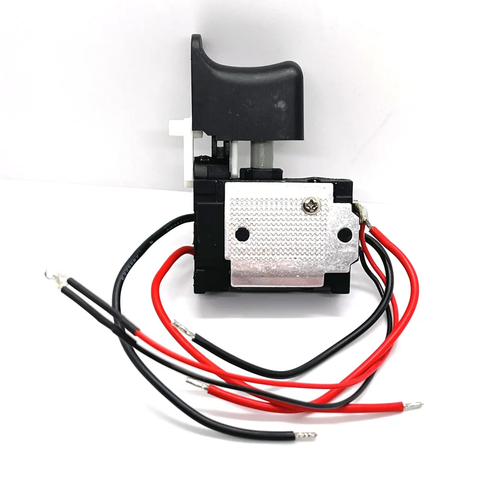 

Drill Speed Controller Drill Switch Lithium Battery Cordless Drill Speed Control Trigger DC 7.2V - 24V Switch With Small Light