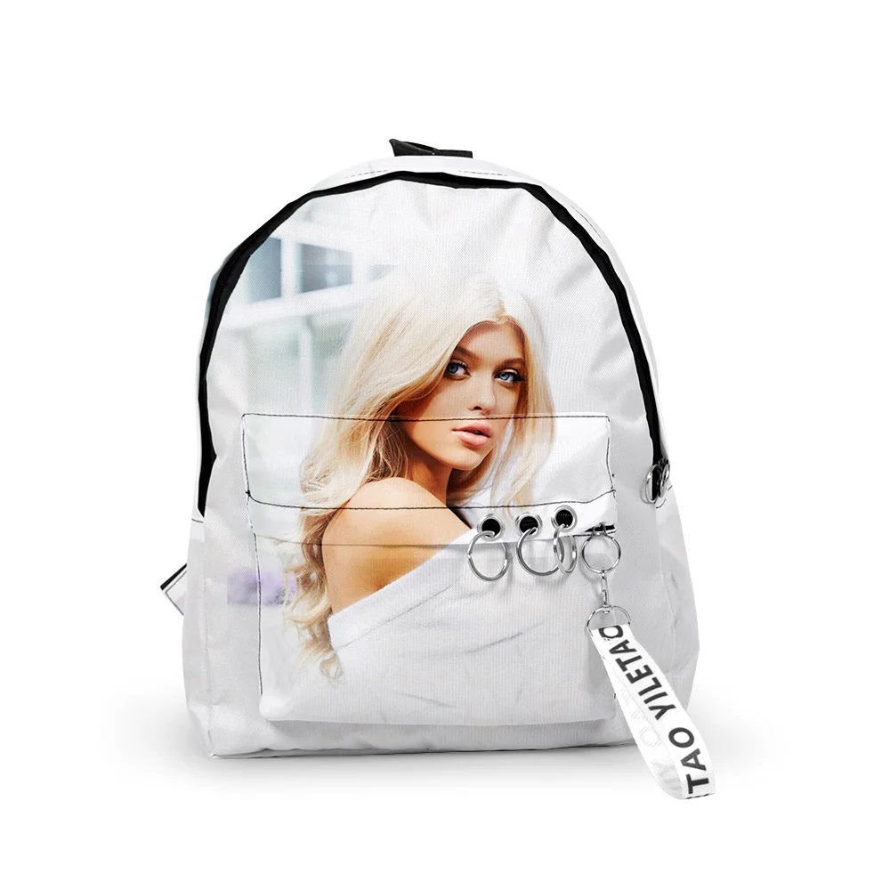 Loren Gray Merch 2023 Backpack Schoolbag Travel Bag Casual Style Harajuku Daypacks Rucksack Unisex Bags