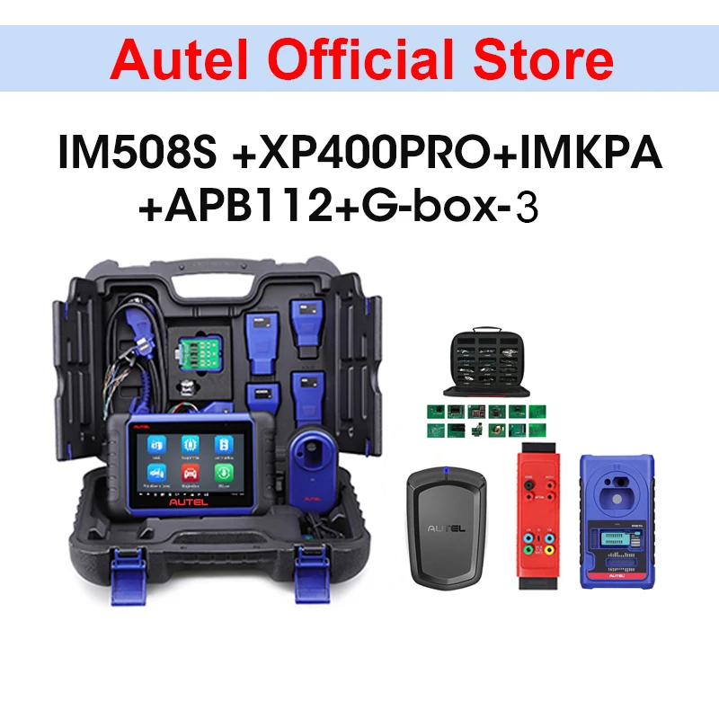 Autel MaxiIM IM508S PRO IM508SPRO Инструмент программирования ключей Сканер OBD2 XP400PRO Универсальный программатор ключей Автомобильный сканер