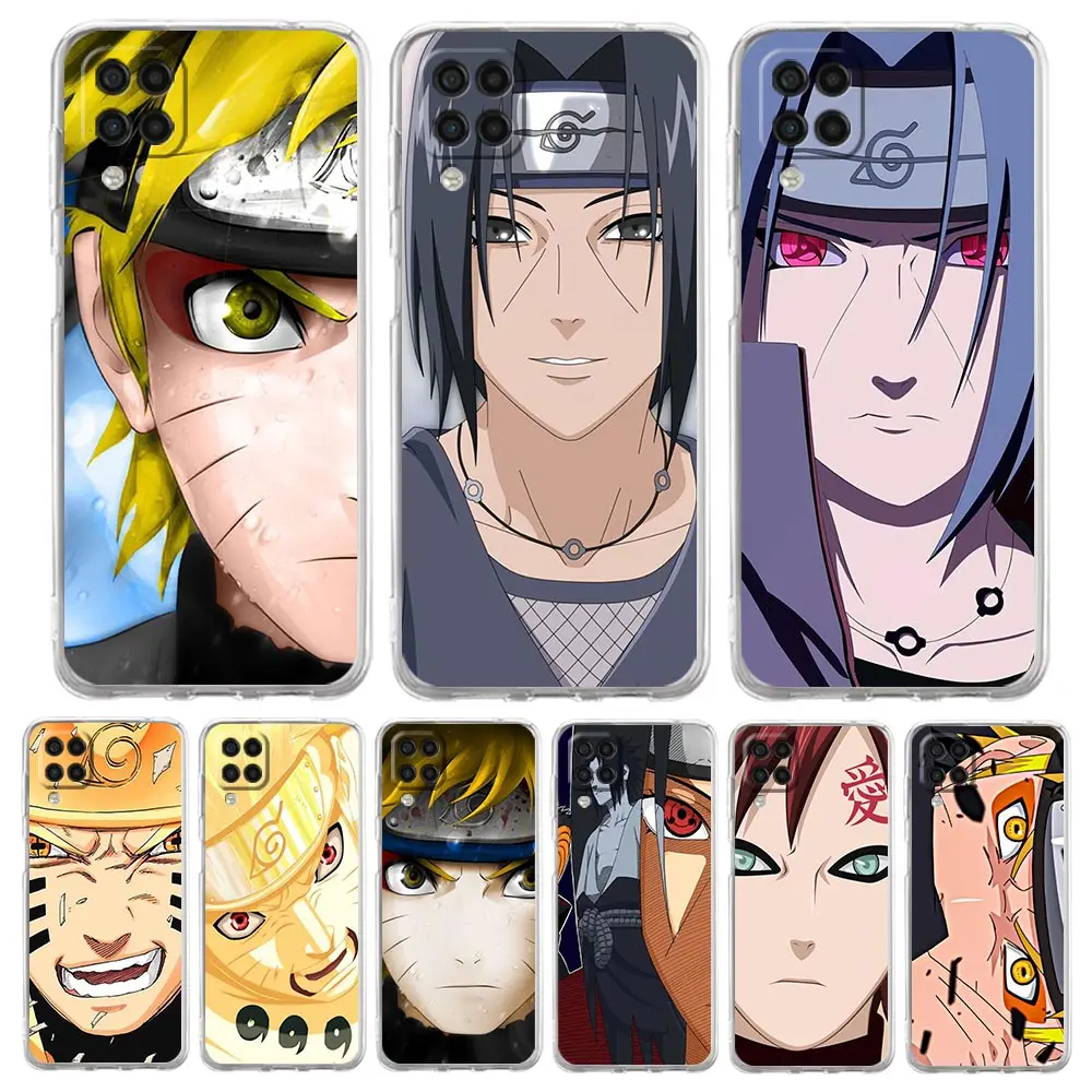 

Naruto Hokage Uchiha Anime Phone Case For Samsung Galaxy A51 A71 A21S A12 A11 A31 A41 A52S A32 A01 A03S A13 A22 5G Clear Cover