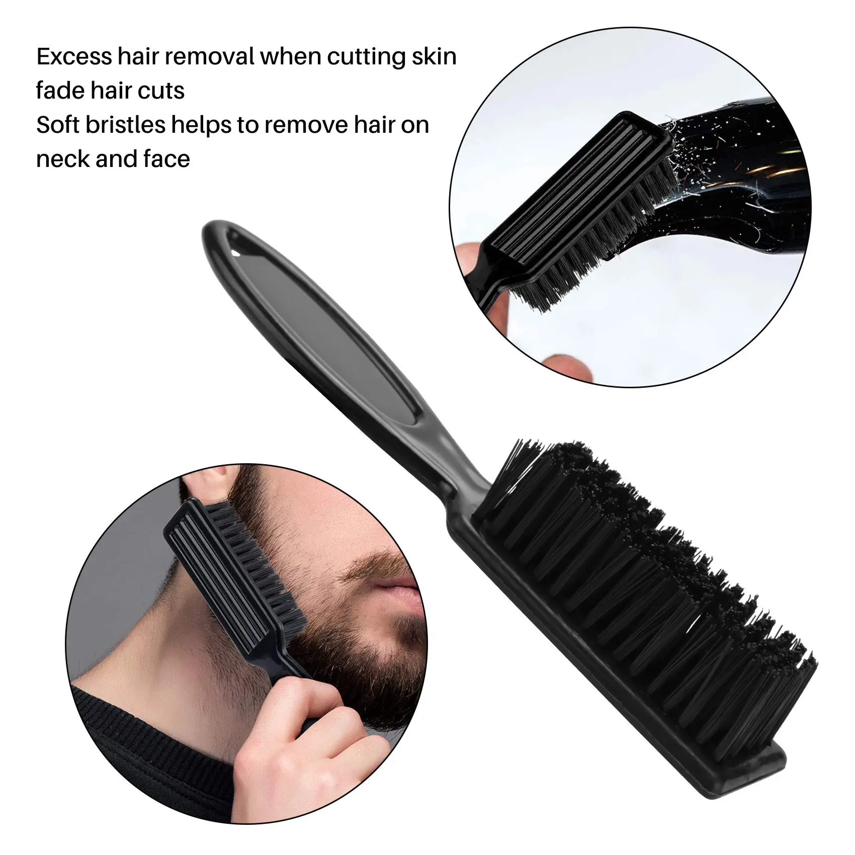 3 шт. щетка для выцветания расческа ножницы чистки парикмахерская выцветающая