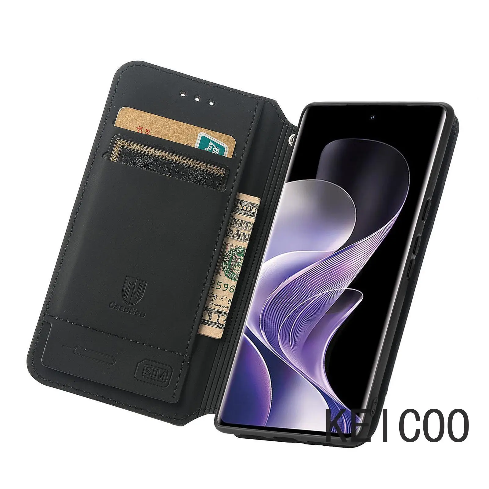 Кожаный чехол для телефона Vivo V40 Y28s S15 S15E T2X Pro