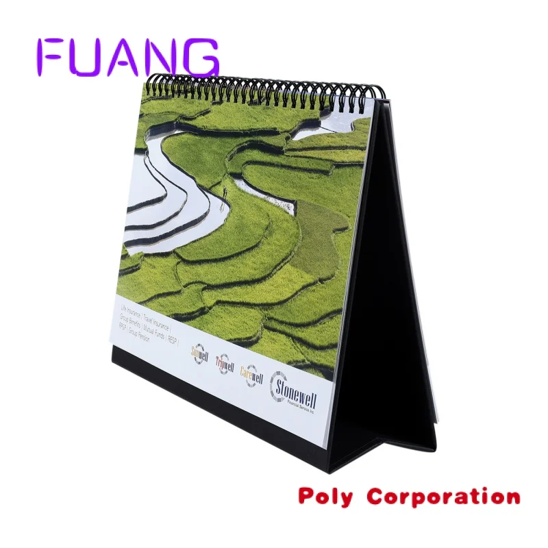 High-end low price China supplier customized printing desk calendar 2024