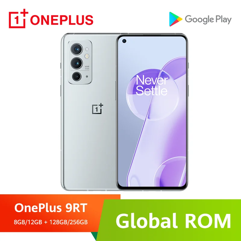 

OnePlus 9RT 9R T 5G Smartphone Global Rom Multi-language 8GB 128GB Snapdagon 888 120Hz 6.62 inches AMOLED 65 Warp Charging