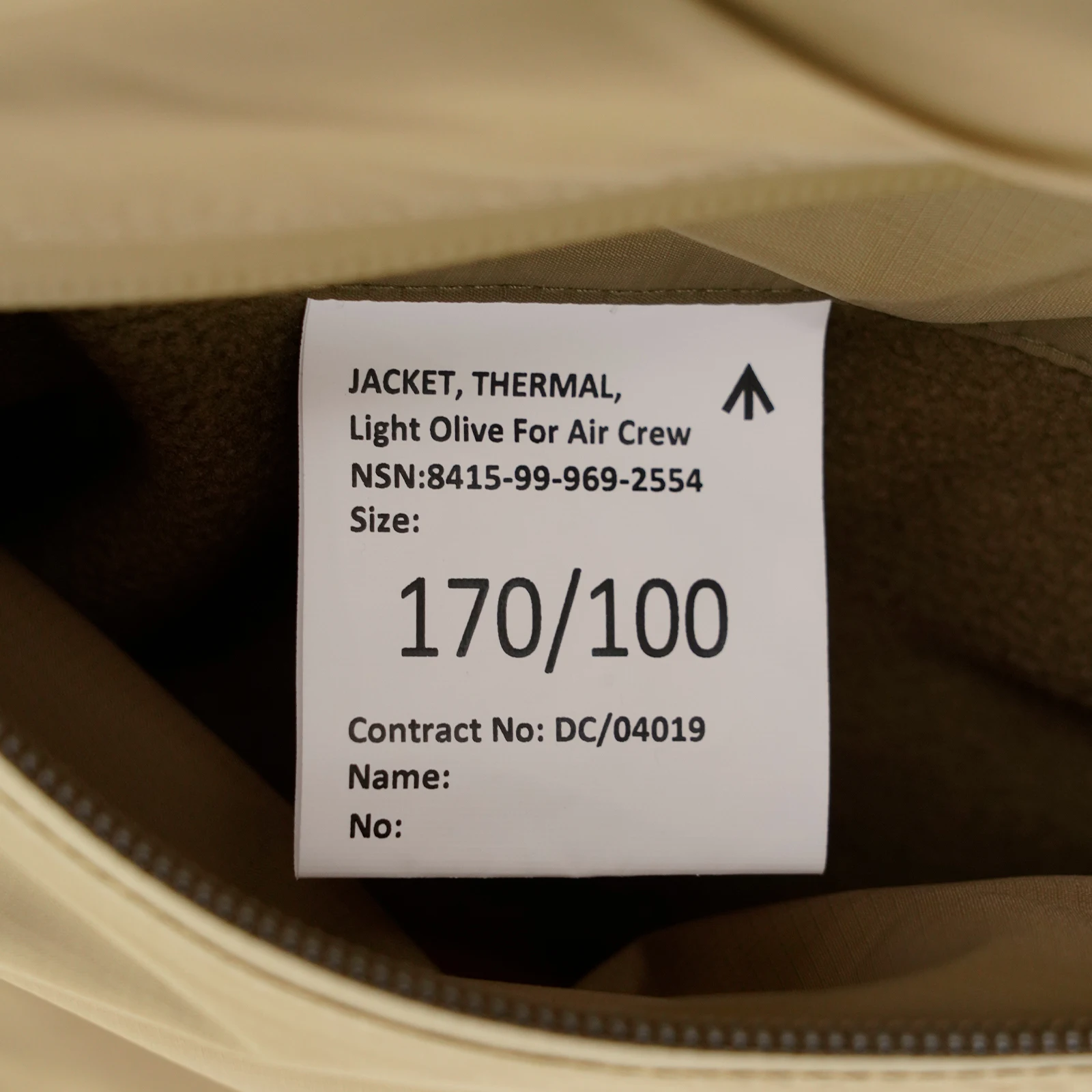 Ветрозащитное и холодное снаряжение Royal Air Force куртка термальная стандартная