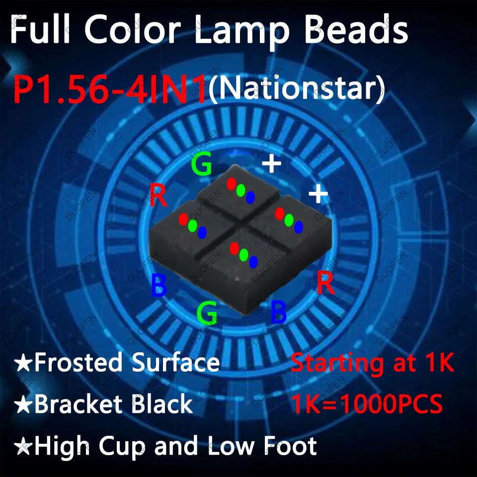 

Nationstar RGB светодиодные элементы для ремонта 1000 шт