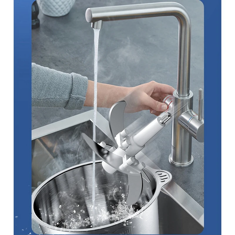 Акция! Электрическая пищевая Измельчитель 3 л Мясорубка из нержавеющей стали