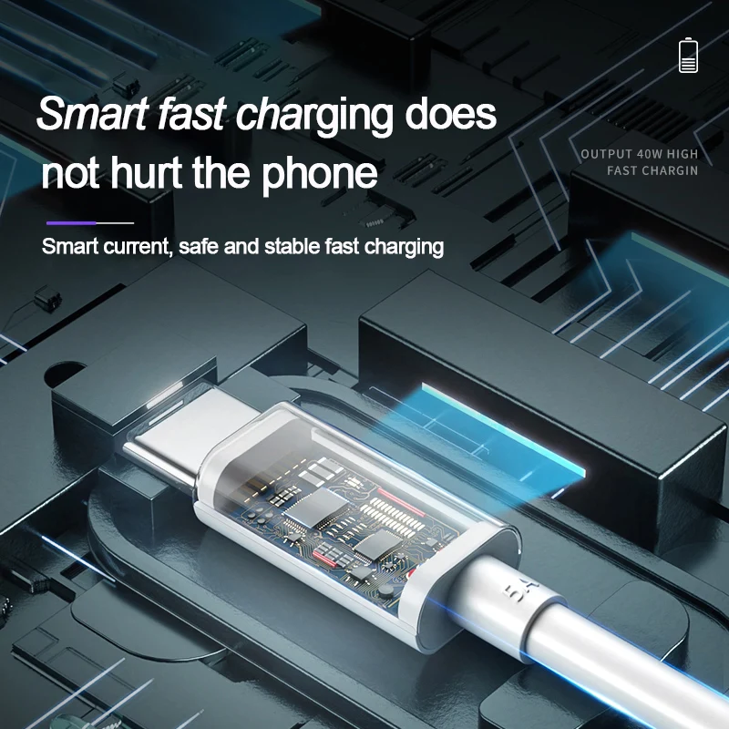 Кабель Usb Type-C для быстрой зарядки 5 А |