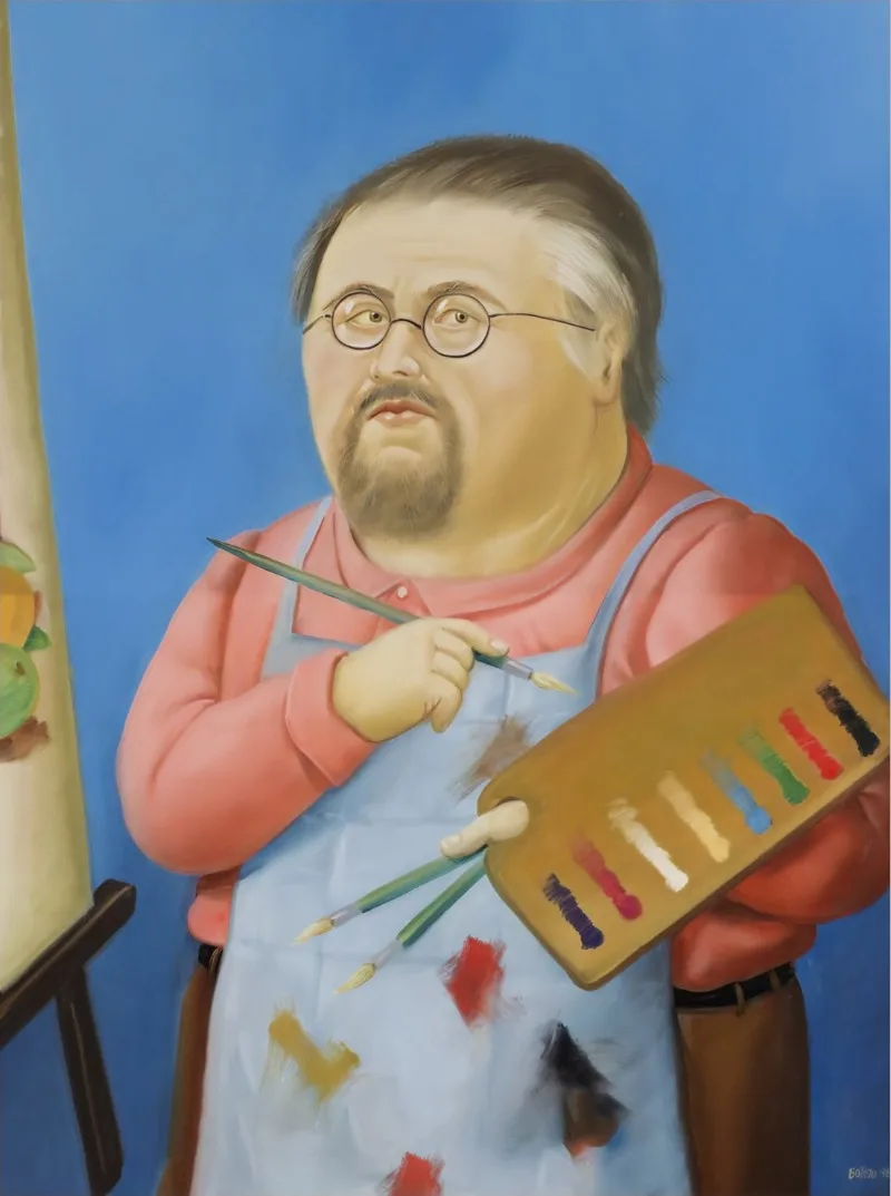 

Настенная печать "Пара танцоров" Fernando Botero