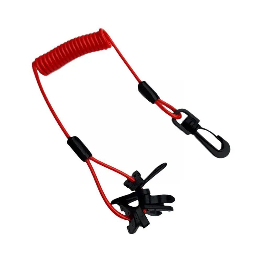 

Flameout Rope Switch The 7 Button Is Suitable For Red Fast Stop-off Jet Ski Rope For Cruise Ship Speedboat Solid And Durabl D5B4