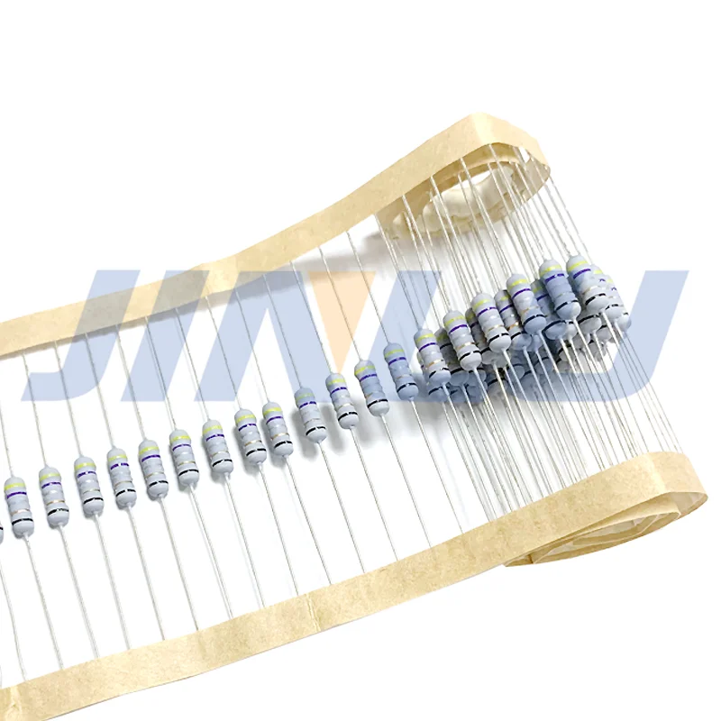 20 шт. 2 Вт проволочный предохранитель с точностью сопротивления 5% 0.1R 0.15R 0.22R 0.33R 0.47R