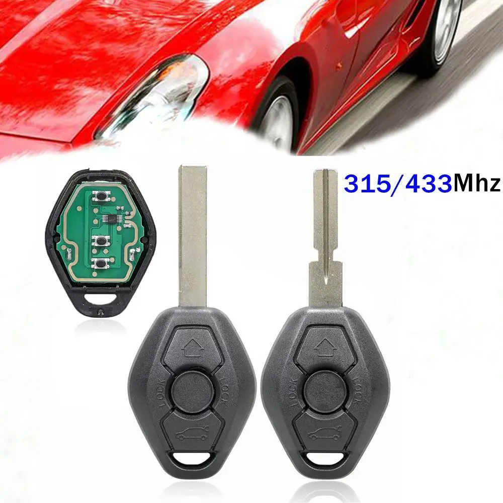 

Portable Parts for Car Vehicles Auto Parts & Accessories 433 Mhz Remote Key fob 315 Mhz Keyless Remote Car Key
