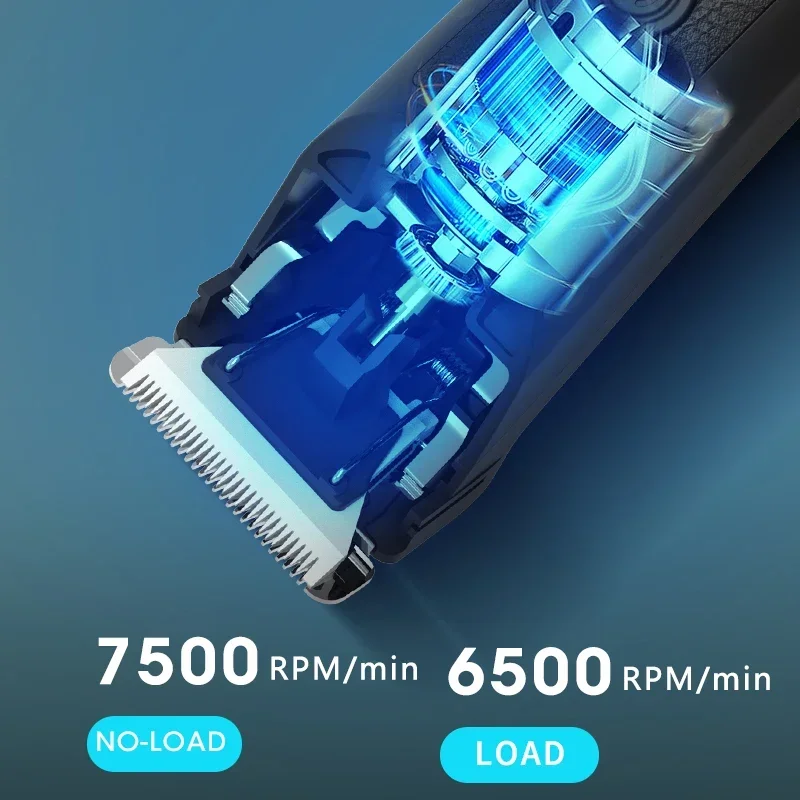 Мужская многофункциональная машинка для стрижки волос 4-в-1 набор RESUXI 377 триммер в