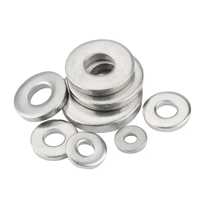 

DIN7349 M3 M4 M5 M6 M8 M10 M12 Нержавеющая сталь 304, сверхмощная плоская прокладка, сверхмощная машина, простая шайба, толстые шайбы SUS304
