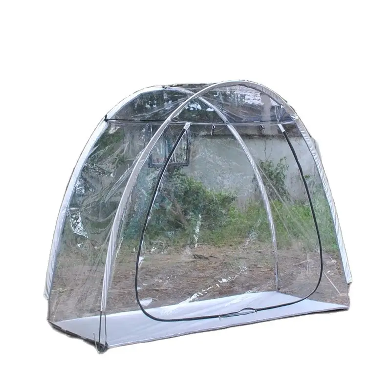 

Large Plant Growing Tent Transparent PVC Flower Sun Room Sunshine Leisure House Single Person Outdoor Camping Cover Gezebo