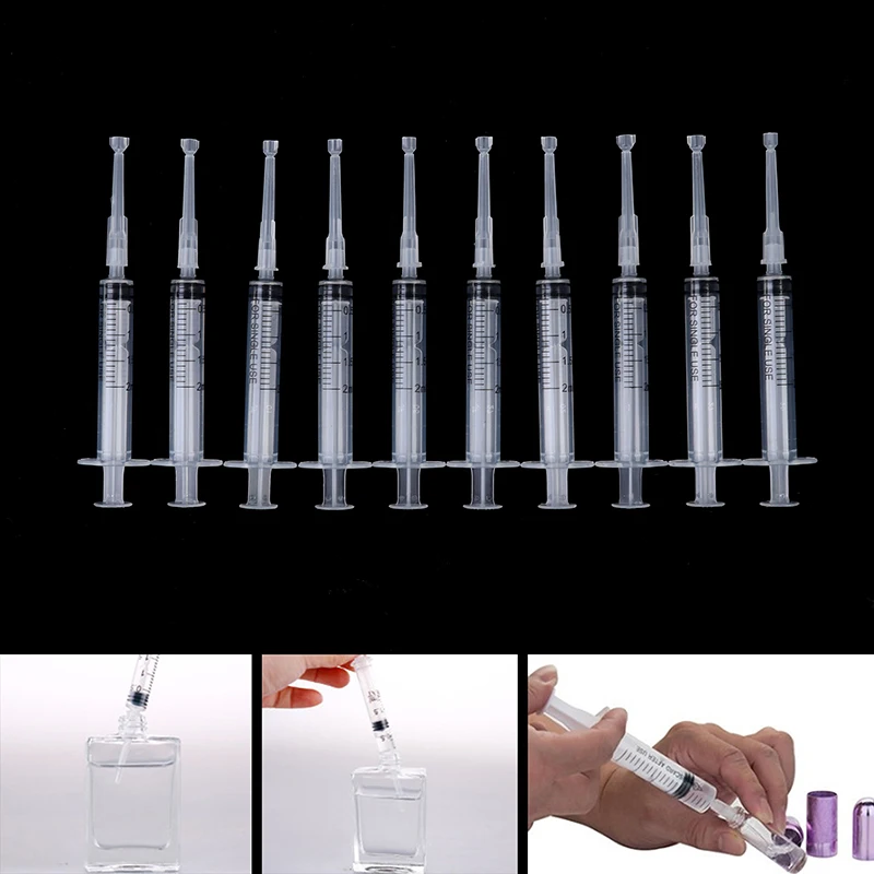 10 шт. шприц-диспенсер для духов 2 мл |