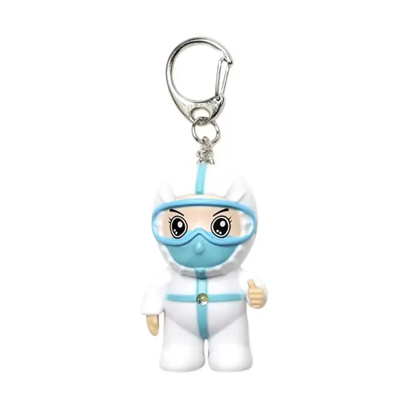 

Cartoon Mini Nurse's Day Doctor's Day Gift White Angel Keychain Souvenir Bag Pendant