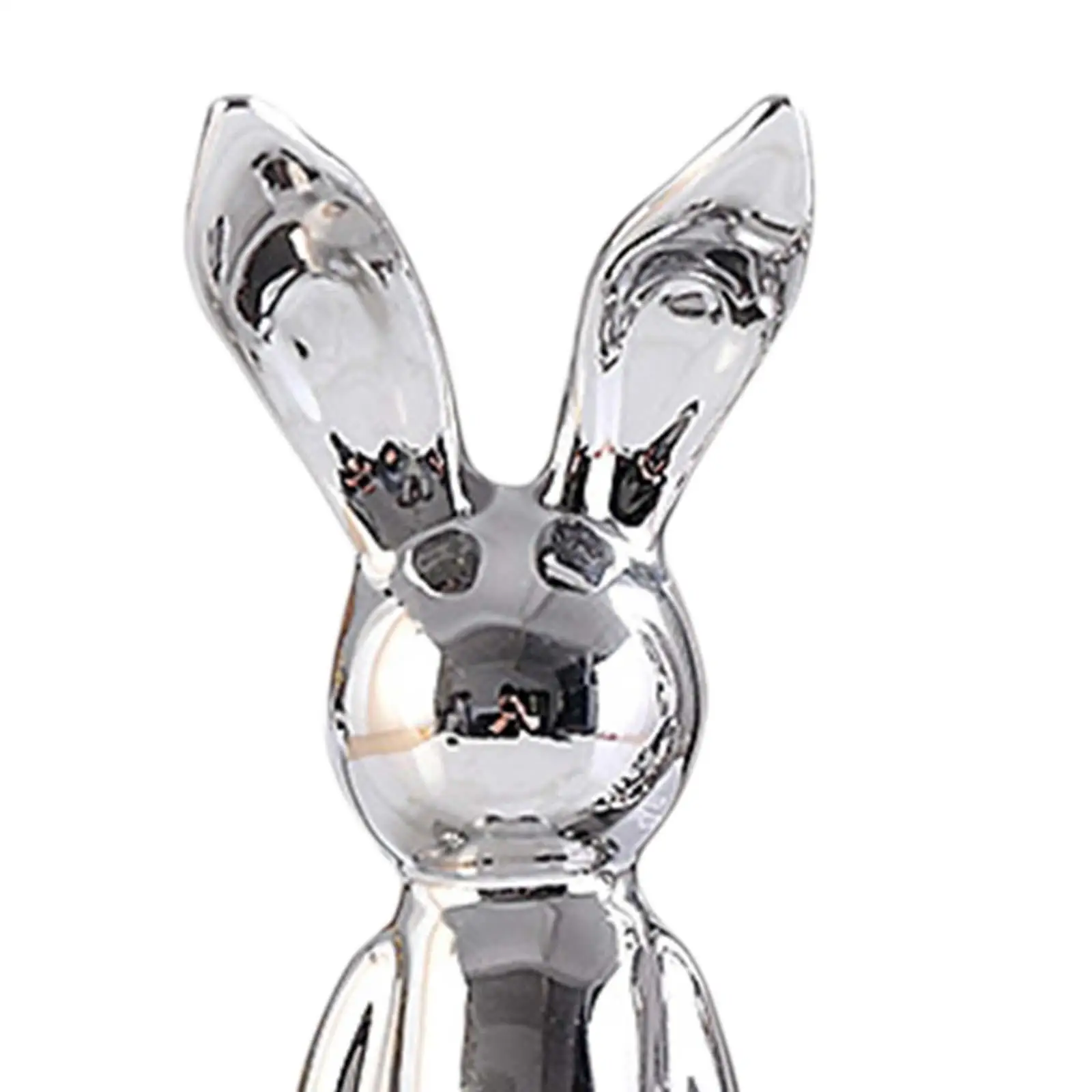 3x скульптура кролика фигурка животного домашний декор семейные статуи фигурки