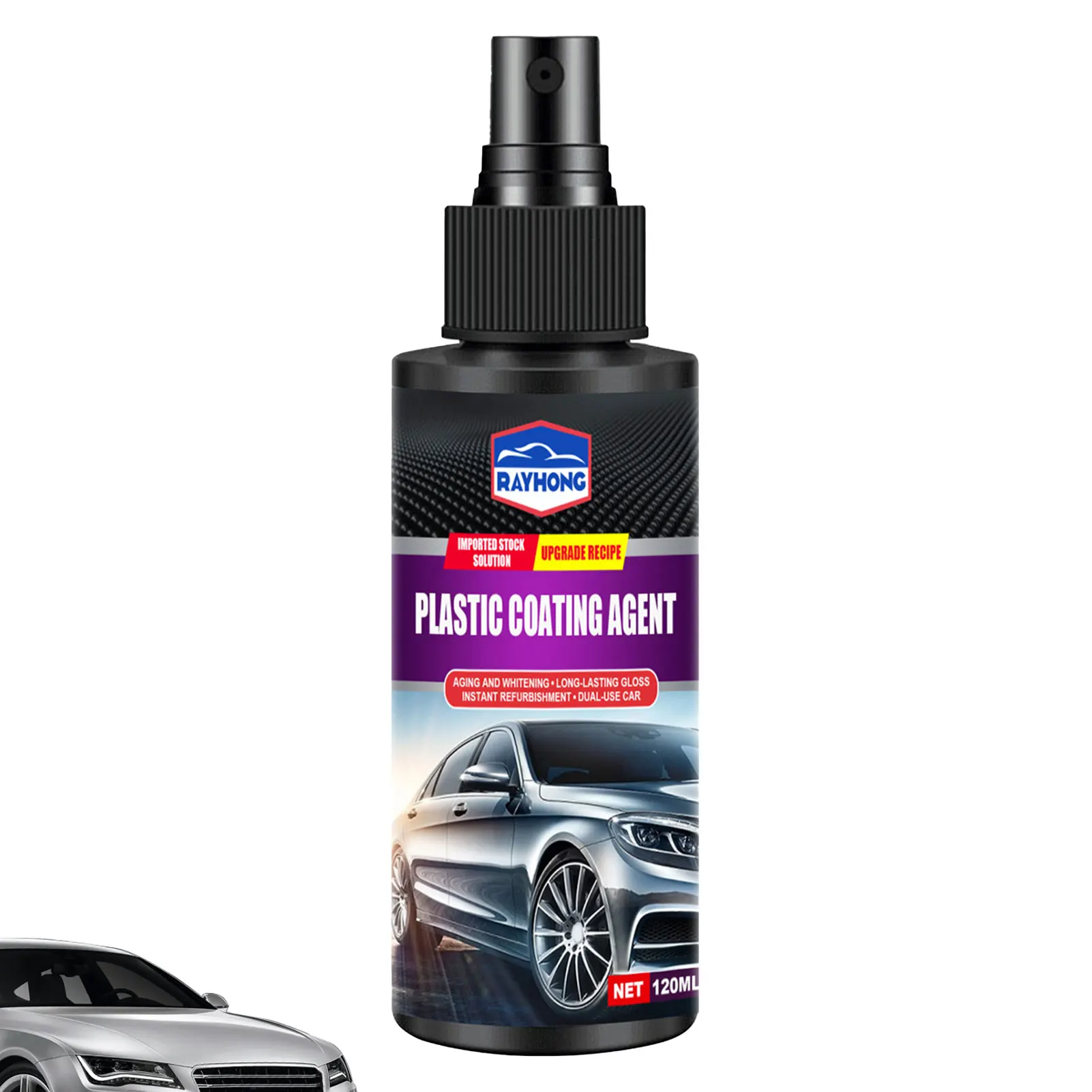 

Car Interior Restorer 120ml Fast & Effective Car Dashboard Door Frames Refurbishing Agent Trim Restorer Waterproof UV-resistant