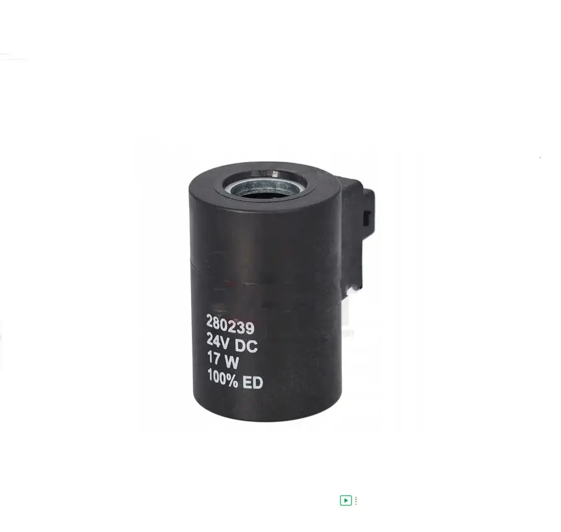 

Экскаватор 24В 280239 10333044 Электромагнитный клапан катушки 17 Вт 16 мм * 53,5 мм для Liebherr