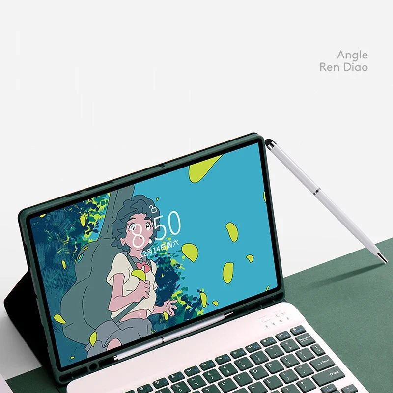 ZONFRONT Беспроводная клавиатура-мышь для Samsung Galaxy Tab S8 X700 X706 S7 11-дюймовый чехол S6 Lite 10 4