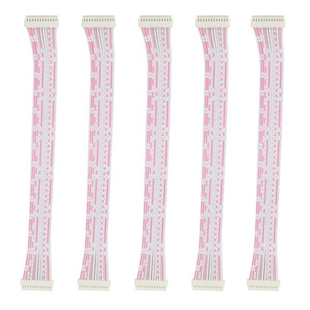

5Pcs 24Pin Signal Cable 2X12 Pins Miner Connect Date Cable for Antminer T9 T9+ Machine,Communication Spacing 2mm