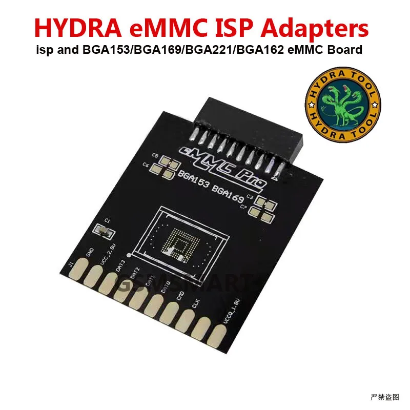 Инструмент Hydra 2025 адаптеры eMMC ISP инструмент с контактами и поддержка USB 3.0 для