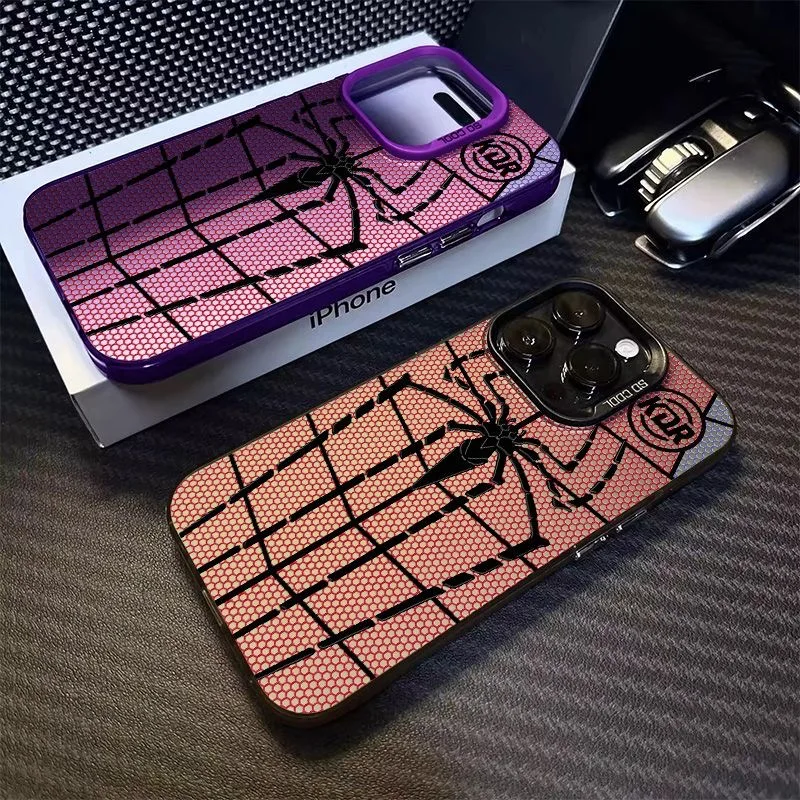 Marvels Spider-Mans телефон для Huawei P30 P40 Mate 30 40 Pro Nova 7 Honor 50 линзы креативная рамка матовая