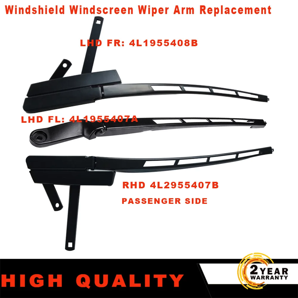 Рычаг стеклоочистителя для автомобилей Audi Q7 07-16, левый передний, 4L1955407A, передний правый, 4L1955408B, RHD, пассажиров 4L2955407B Рычаг стеклоочистителя для автомобилей Audi Q7 07-16, левый передний, 4L1955407A, передний правый, 4L1955408B, RHD, пассажиров 4L2955407B