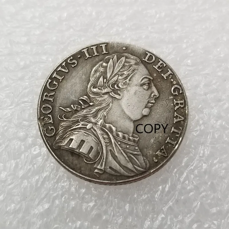 

British 1787 George III Commemorative Collector Coin Gift Lucky Challenge Coin COPY COIN