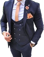 mens suit suit tuxedo fashion gentleman slim custom three piece suit