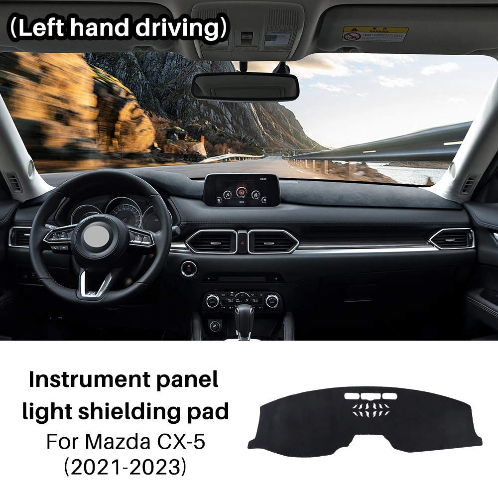 Фланелевый коврик премиум-класса для Mazda CX-5 CX5 KF 2017-2019 2020 2021 2022 2023