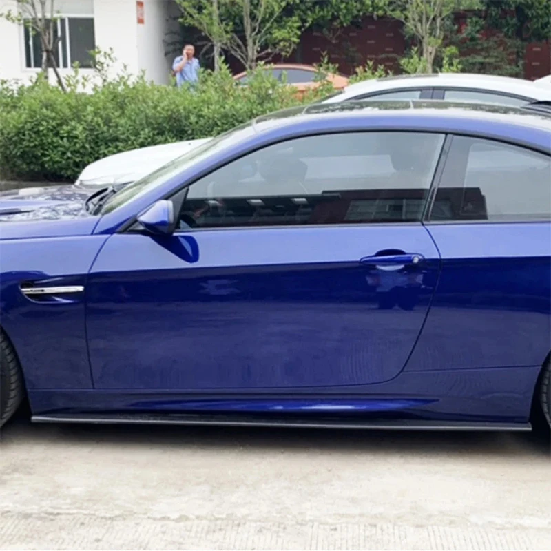 Углеродное волокно для BMW 3 серии E92 E93 M3 2008-2013 Автомобильные боковые юбки