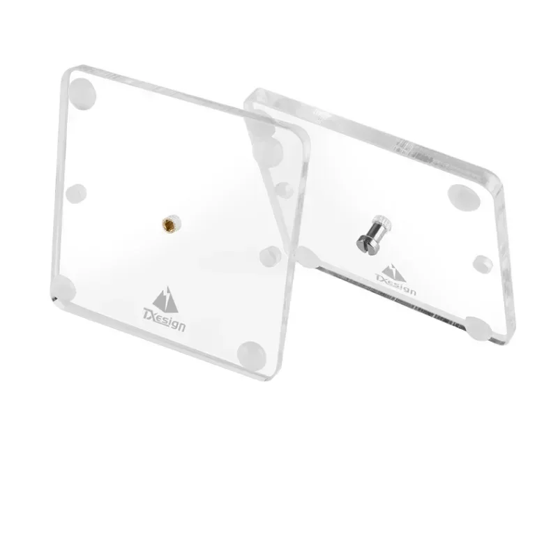 2 шт. настенное крепление держатель для пластинок прозрачная полка хранения