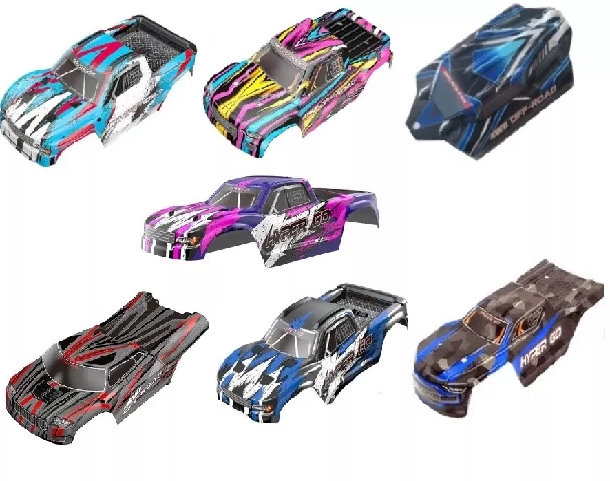 

MJX Hyper Go H16H H16E 16207 16208 16209 16210 1/16 бесщеточный R/C грузовик оригинальные детали корпус