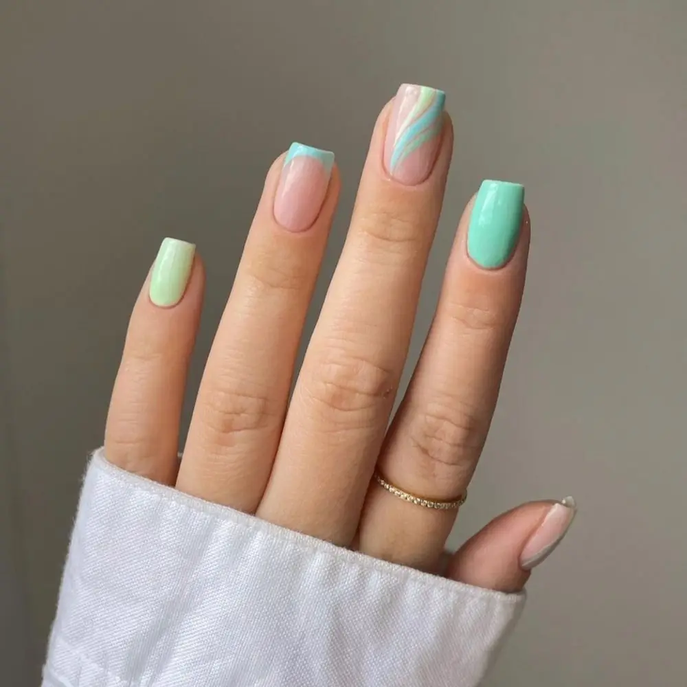 

Накладные ногти с полным покрытием, 24 шт.