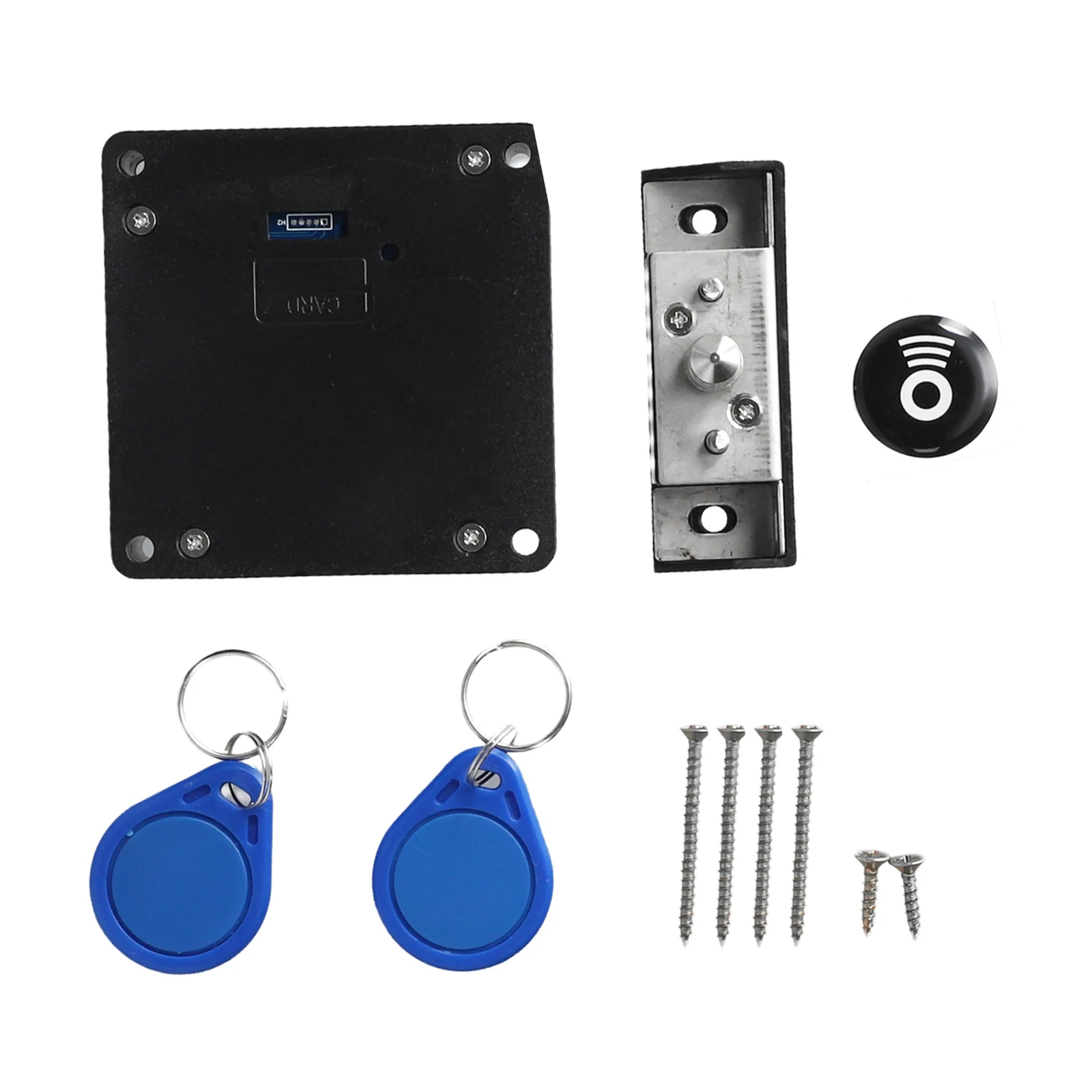 Умный деревянный дверной замок невидимый без ключа IC-карта NFC ящик умные замки