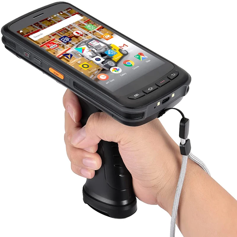 

RUGLINE 5.2 Inch Android 11 Rugged Mobile Data Collector 1D 2D Barcode Scanner UHF RFID Reader IP67 Handheld PDA