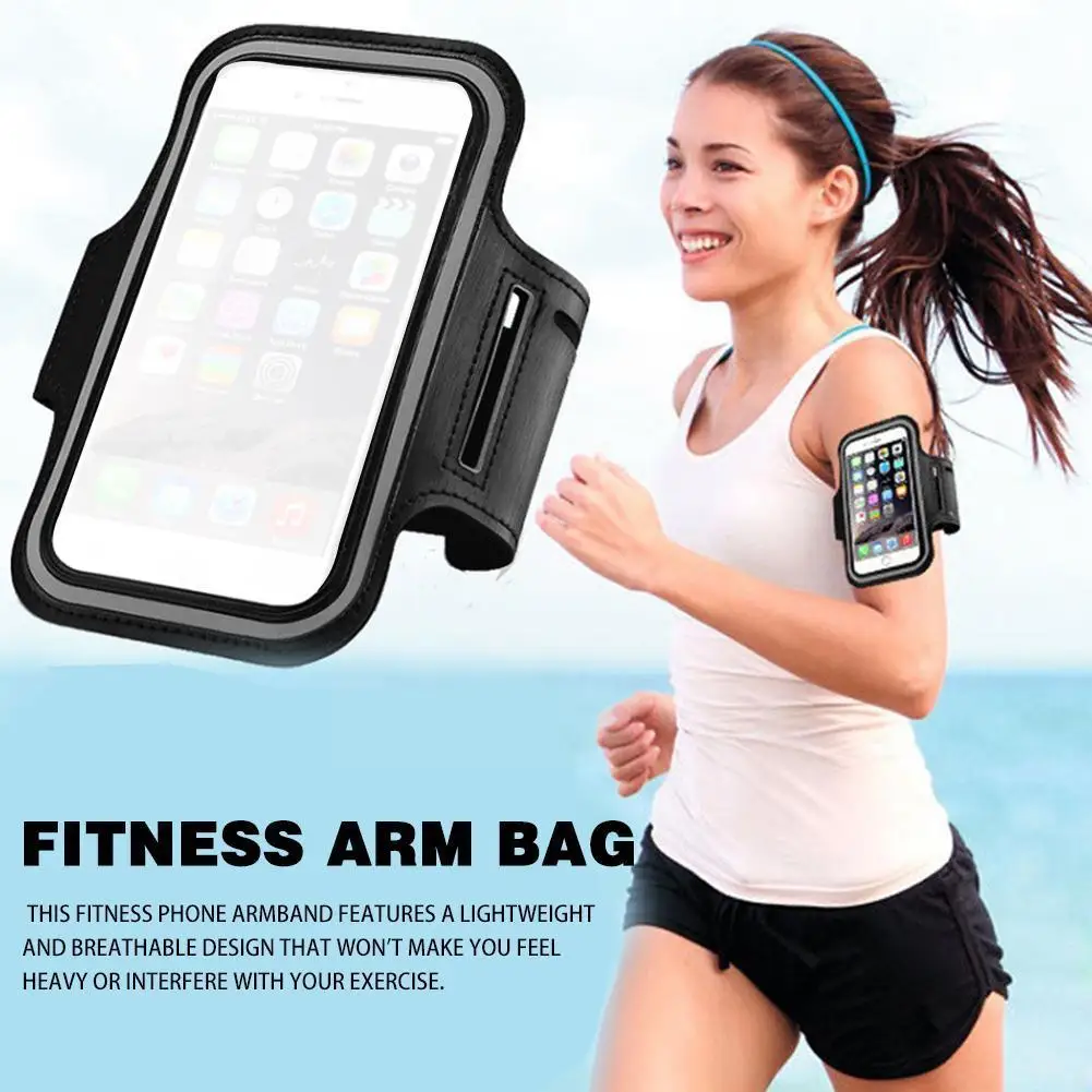 

Mobile Phone Arm Pocket Lightweight Breathable Store Keys Credit Cards Fitness Accessories Suitable For Phones Under 6.5/7 X5S4